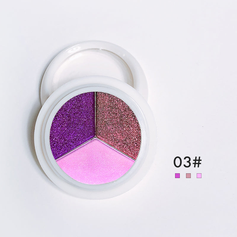 Chrome Nail Powder - 3 in 1 Solid Holographic Nail Powders, Mermaid Iridescent Chrome Nail Powders, Chameleon Powder Nail Pigment Mirror Finish Powder