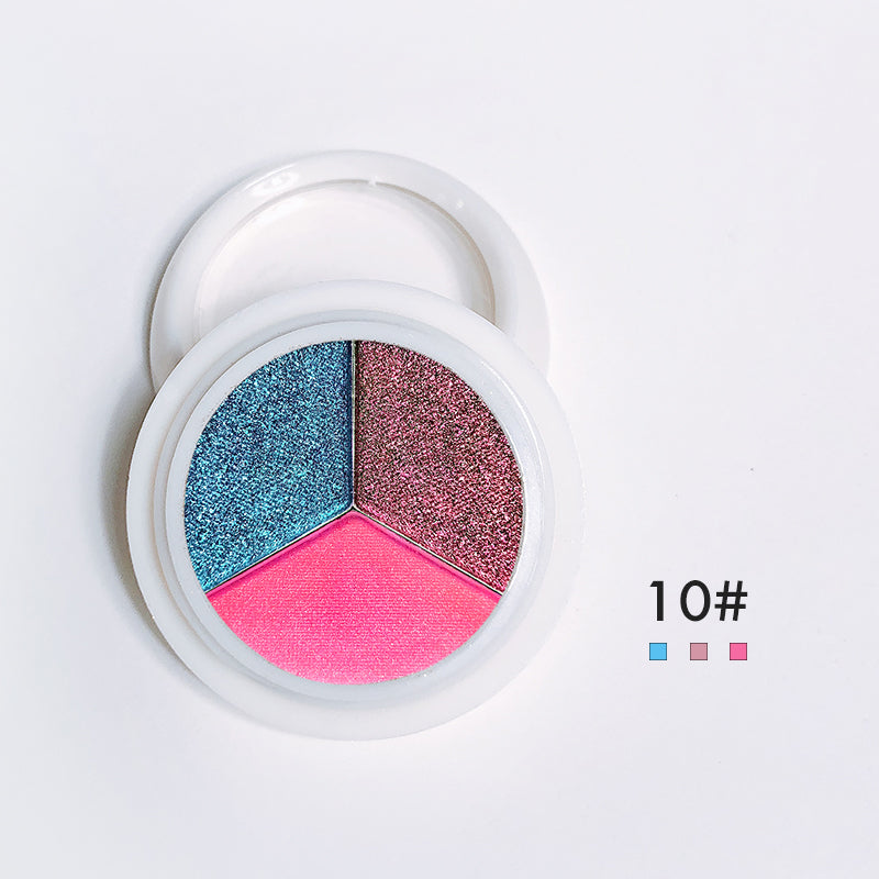 Chrome Nail Powder - 3 in 1 Solid Holographic Nail Powders, Mermaid Iridescent Chrome Nail Powders, Chameleon Powder Nail Pigment Mirror Finish Powder