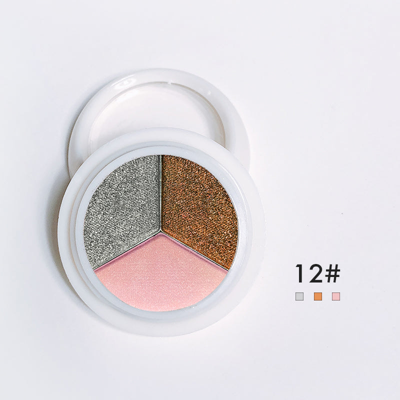 Chrome Nail Powder - 3 in 1 Solid Holographic Nail Powders, Mermaid Iridescent Chrome Nail Powders, Chameleon Powder Nail Pigment Mirror Finish Powder