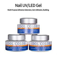 LED/UV Gels Builder Gel nails hard gel polish manicure