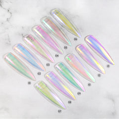 Shimmer Pearl Nail Glitter Powder air cushion magic powder pen